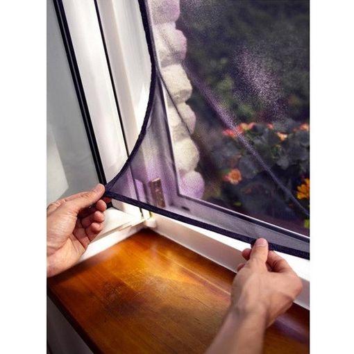 Εικόνα της Σίτα Παραθύρου Tesa Comfort Insect Stop 130x150cm Σταθερή Μαύρη 55388-00021-00