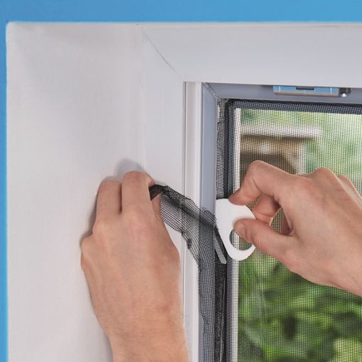 Εικόνα της Σίτα Πόρτας Tesa Comfort Door 2 Insect Stop 65x220cm Σταθερή Μαύρη 2τμχ 55389-00021-00