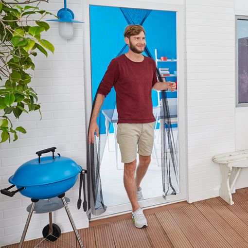 Εικόνα της Σίτα Πόρτας Tesa Comfort Door 2 Insect Stop 65x220cm Σταθερή Λευκή 55389-00020-00