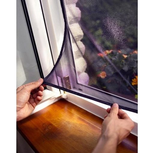 Εικόνα της Σίτα Παραθύρου Tesa Comfort Insect Stop 100x100cm Σταθερή Μαύρη 55667-00021-00