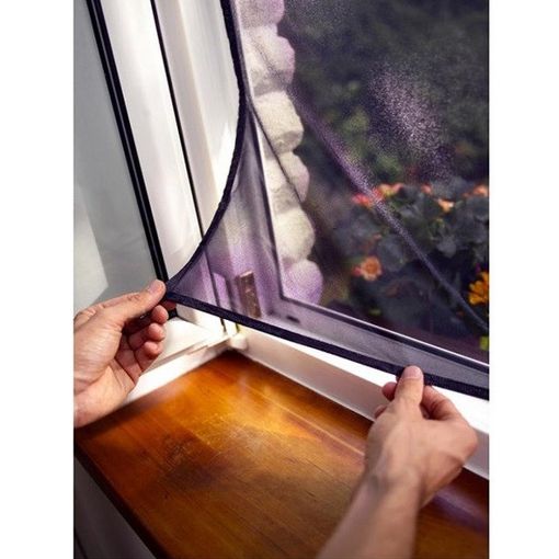 Εικόνα της Σίτα Παραθύρου Tesa Comfort Insect Stop 130x130cm Σταθερή Μαύρη 55396-00021-00