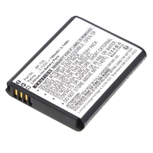 Εικόνα της Μπαταρία WS Xtreme Power για Samsung BP-70A / SLB-70A / EA-BP70A 3.7V 740mAh
