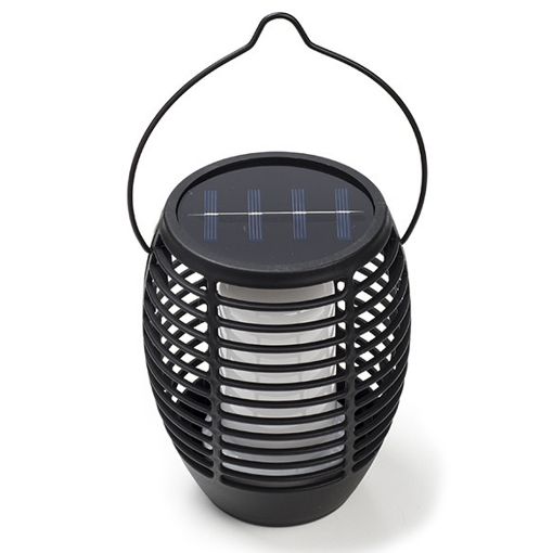 Εικόνα της Ηλιακό Φωτιστικό Πυρσός Progarden 3in1 78 cm Warm White με Εφέ Φλόγας Black DX9500610