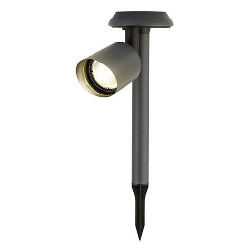 Εικόνα της Ηλιακό Φωτιστικό Κολωνάκι Lumineo Warm White 17x10x25 cm Black 894537
