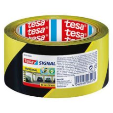 Εικόνα της Αυτοκόλλητη Ταινία Σήμανσης Tesa Universal Signal 50mm x 66m Black/Yellow 58133-00000-02