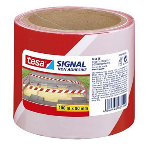 Εικόνα της Ταινία Οριοθέτησης Tesa Signal 80mm x 100m Red/White 58137-00000-00