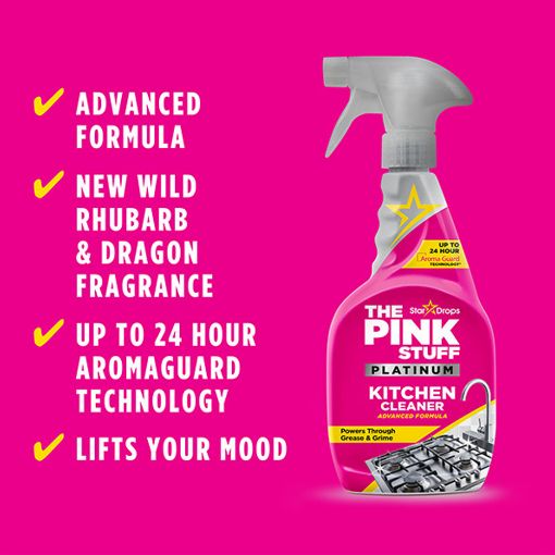 Εικόνα της Καθαριστικό Κουζίνας The Pink Stuff Platinum 750ml