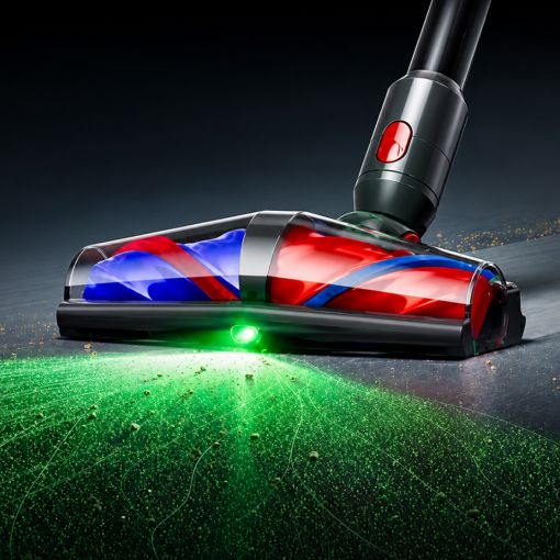 Εικόνα της Επαναφορτιζόμενη Σκούπα Stick Dyson V10 Konical + Auto-empty Dok Vinca/Black 594030-01