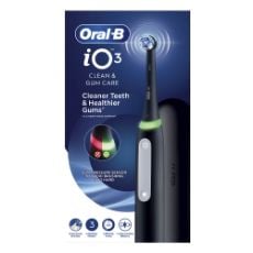 Εικόνα της Ηλεκτρική Οδοντόβουρτσα Oral-B iO Series 3 με Θήκη Ταξιδίου Black