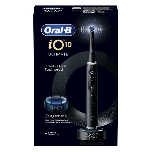 Εικόνα της Ηλεκτρική Οδοντόβουρτσα Oral-B iO Series 10 Cosmic με Θήκη Ταξιδιού Black