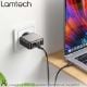 Εικόνα της Φορτιστής Lamtech GaN 3x USB-C & USB-A PD/QC3.0 67W Grey LAM980428