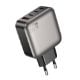 Εικόνα της Φορτιστής Lamtech GaN 3x USB-C & USB-A PD/QC3.0 67W Grey LAM980428