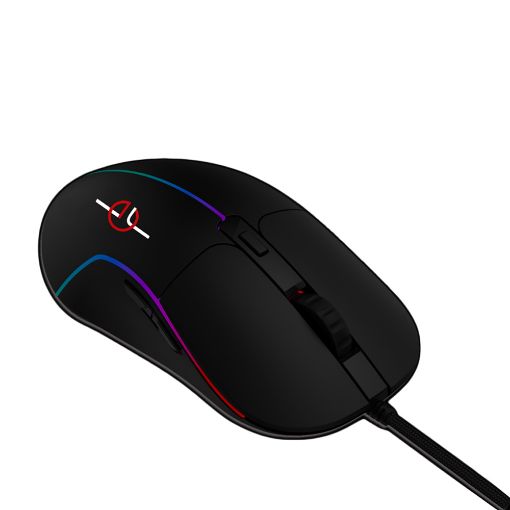 Εικόνα της Ποντίκι LGP Uranus RGB Gaming Black LGP021738