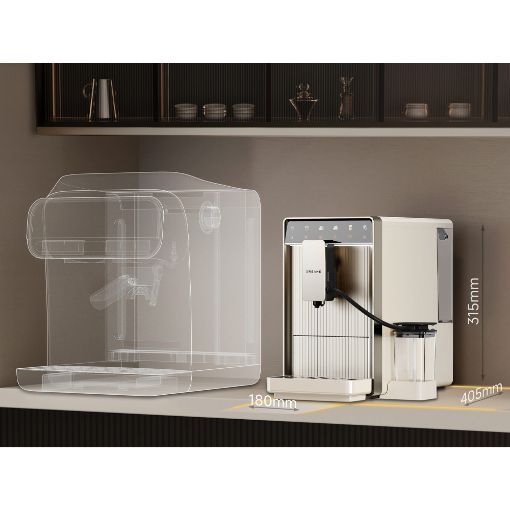 Εικόνα της Μηχανή Espresso Dreame Ecceluxe Slim 19bar 1420–1690W Beige FCM30