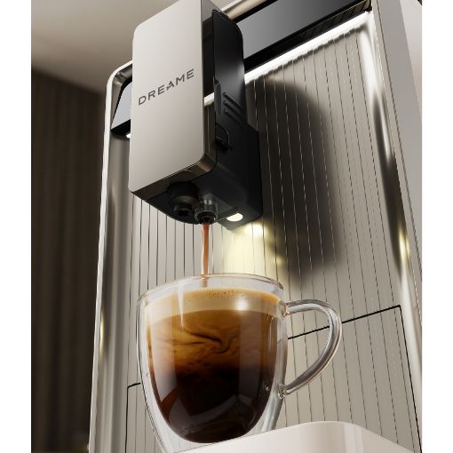 Εικόνα της Μηχανή Espresso Dreame Ecceluxe Slim 19bar 1420–1690W Beige FCM30