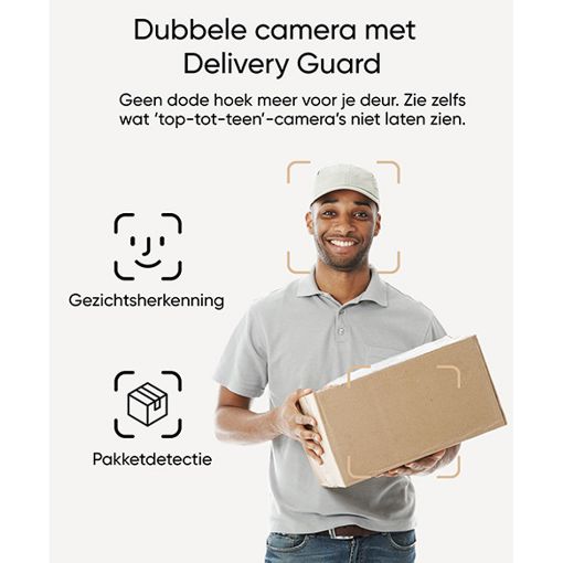 Εικόνα της Wireless Video Doorbell Anker Eufy E340 with Chime 2K Black E8214311