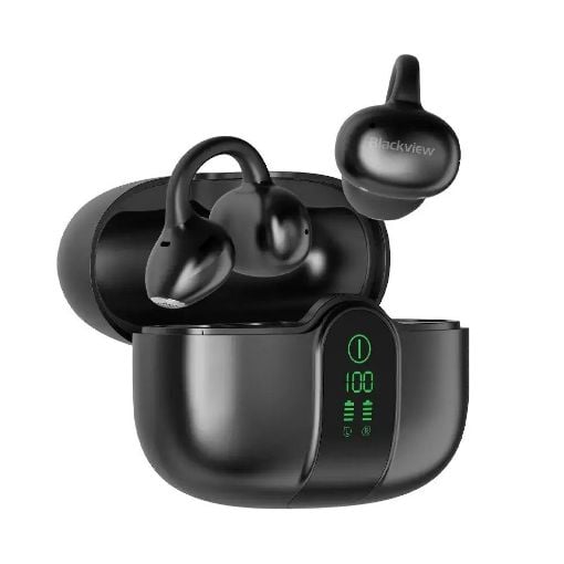 Εικόνα της Earbuds Blackview AirBuds 15 Bluetooth with LCD Screen Shadow Black