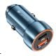 Εικόνα της Φορτιστής Αυτοκινήτου Lamtech USB-C PD 20W & USB-A QC 3.0 18W Sapphire Blue LAM112679