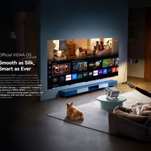 Εικόνα της Projector Blackview PV1000 Max LCD FHD Smart HDR Space Silver