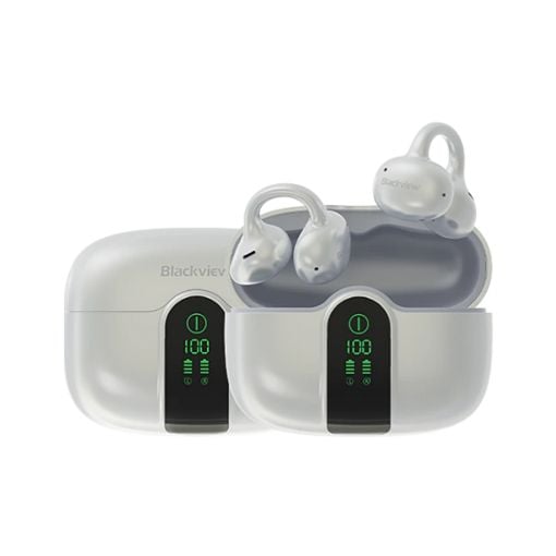 Εικόνα της Earbuds Blackview AirBuds 15 Bluetooth with LCD Screen Frost White