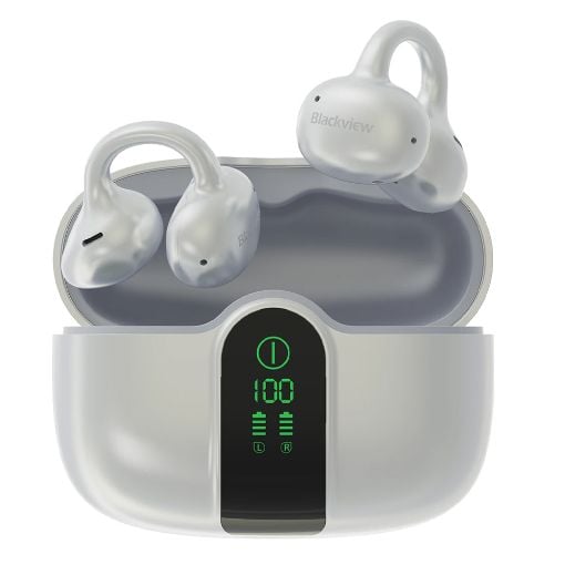 Εικόνα της Earbuds Blackview AirBuds 15 Bluetooth with LCD Screen Frost White