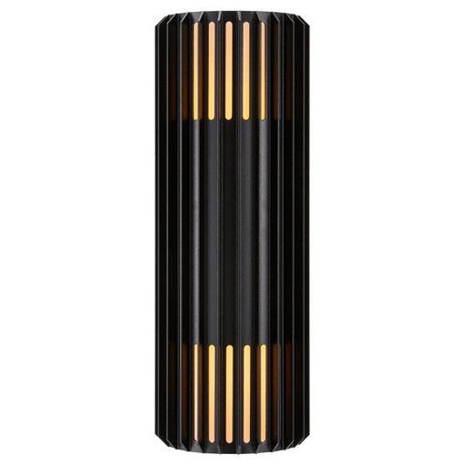 Εικόνα της Επιτοίχιο Φωτιστικό Up & Down Nordlux Aludra E27 IP54 Seaside Black 2418121203