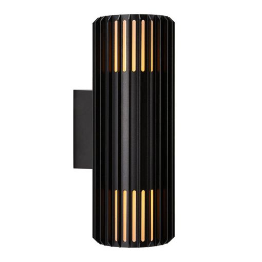 Εικόνα της Επιτοίχιο Φωτιστικό Up & Down Nordlux Aludra E27 IP54 Seaside Black 2418121203