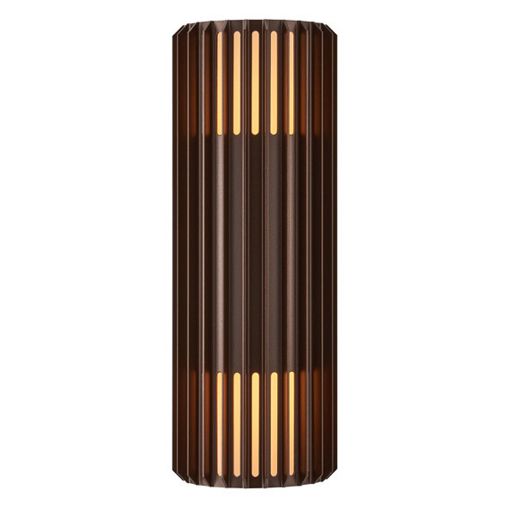 Εικόνα της Επιτοίχιο Φωτιστικό Up & Down Nordlux Aludra E27 IP54 Seaside Brown Metallic 2418121261