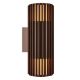 Εικόνα της Επιτοίχιο Φωτιστικό Up & Down Nordlux Aludra E27 IP54 Seaside Brown Metallic 2418121261