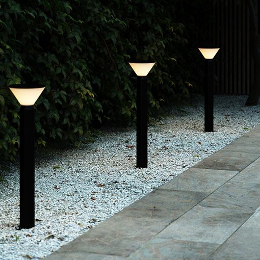 Εικόνα της Επιδαπέδιο Φανάρι Nordlux Noorstad 85.3 cm E27 IP44 Black 2318198003