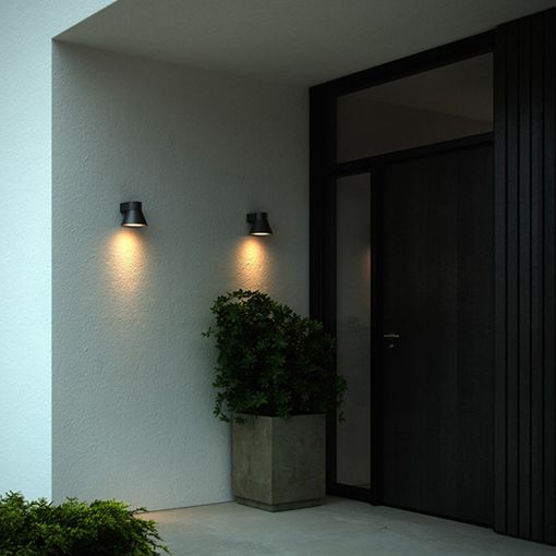 Εικόνα της Επιτοίχιο Φωτιστικό Nordlux Kyklop GU10 IP54 Black 2318071003