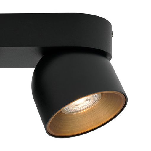 Εικόνα της Φωτιστικό Οροφής Σποτ Nordlux Pitcher 2-Spot GU10 Black 2310410103
