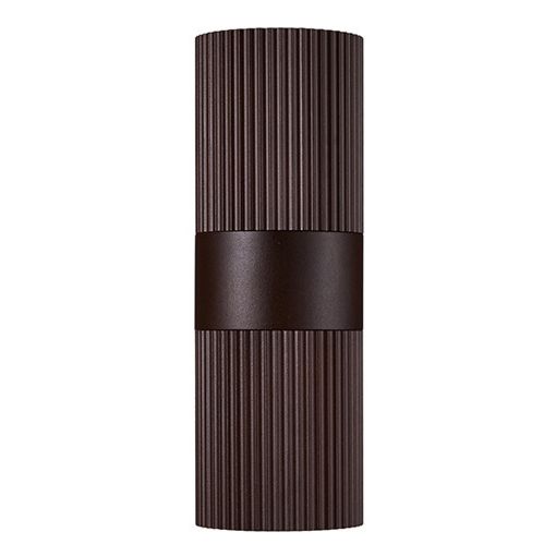 Εικόνα της Επιτοίχιο Φωτιστικό Up & Down Nordlux Kyklop Ripple GU10 IP54 Rusty 2318051009
