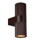 Εικόνα της Επιτοίχιο Φωτιστικό Up & Down Nordlux Kyklop Ripple GU10 IP54 Rusty 2318051009
