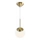 Εικόνα της Κρεμαστό Φωτιστικό Οροφής Nordlux Grant 15 cm E14 Γυάλινο IP20 Brass 2010553035