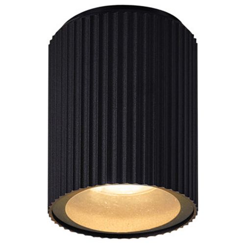 Εικόνα της Επιτοίχιο Φωτιστικό Nordlux Kyklop Ripple GU10 IP54 Black 2518316003