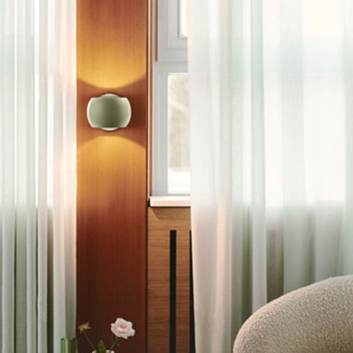 Εικόνα της Επιτοίχιο Φωτιστικό Up & Down Nordlux Belir G9 Dusty Green 2312201023