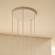 Εικόνα της Ροζέτα Οροφής Nordlux Luana 5-exits White 2512729001
