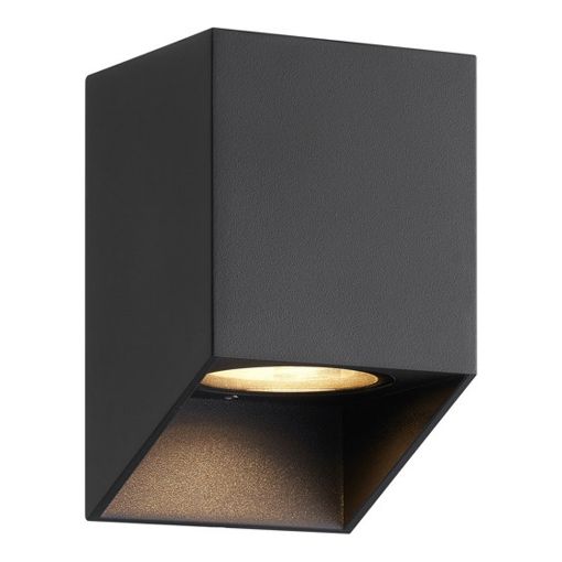 Εικόνα της Επιτοίχιο Φωτιστικό Nordlux Nico Square 12 GU10 IP54 Black 2518451003
