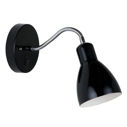 Εικόνα της Επιτοίχιο Φωτιστικό Nordlux Cyclone E14 Black 2512741003