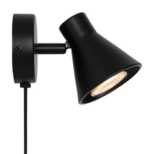 Εικόνα της Επιτοίχιο Φωτιστικό Nordlux Eik GU10 Black 45761003