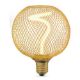 Εικόνα της Λάμπα LED Osram E27 Globe G125 Dimmable Filament Decor Spiral 1800K 170lm 3.5W Extra Warm White