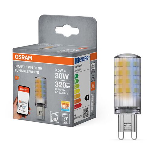 Εικόνα της Λάμπα LED Osram Smart G9 Capsule Dimmable 2700-6500K 320lm 3.5W