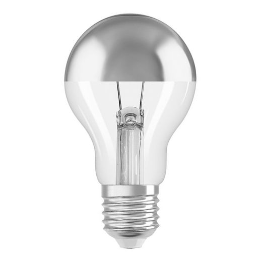 Εικόνα της Λάμπα LED Osram E27 A60 Dimmable Silver 2700K 700lm 7W Warm White