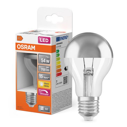 Εικόνα της Λάμπα LED Osram E27 A60 Filament Ultra Efficient 3000K 470lm 2.2W Warm White