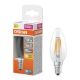 Εικόνα της Λάμπα LED Osram E14 Candle B35 Filament 2700K 806lm 5.5W Warm White
