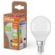 Εικόνα της Λάμπα LED Osram E14 P45 Mat 2700K 470lm 4.9W Warm White