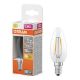 Εικόνα της Λάμπα LED Osram E14 Candle B35 Filament 2700K 136lm 1W Warm White