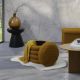 Εικόνα της Σκαμπό Home Deco Factory Atom με Αποθηκευτικό Χώρο 37x42cm Yellow HD0425