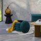 Εικόνα της Σκαμπό Home Deco Factory Atom με Αποθηκευτικό Χώρο 37x42cm Blue HD0424